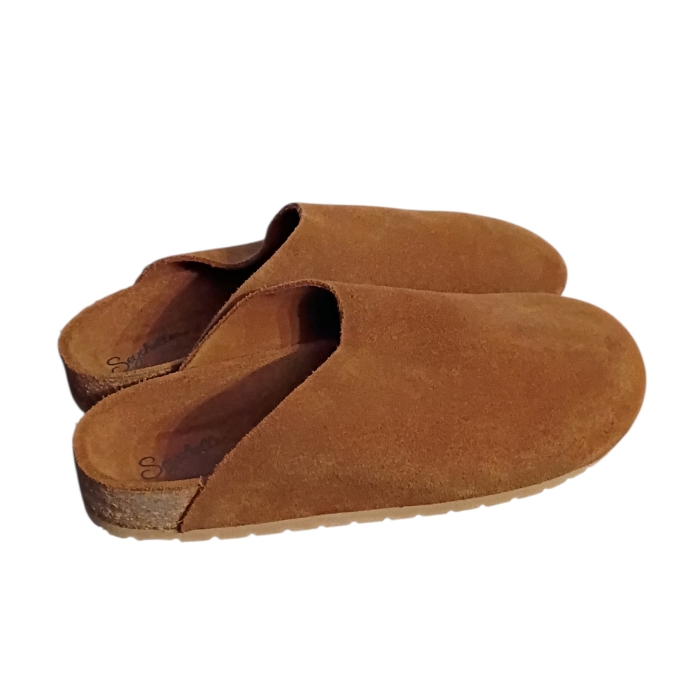 Revolve Seychelles New Routine Sandal Mule 8 Made In Italy Closed Toe Clog - Picture 4 of 5